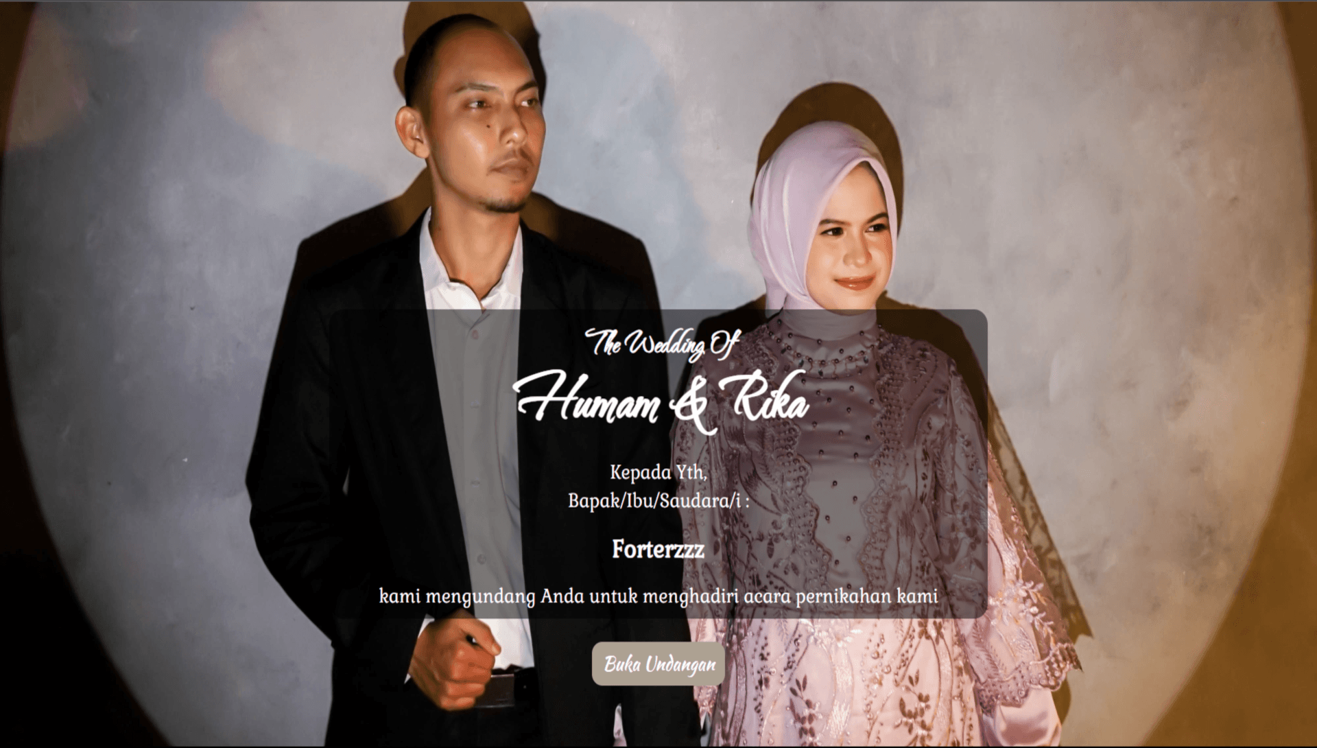 Wedding Invitation Web